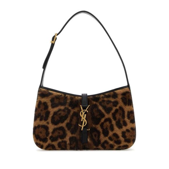 Saint Laurent Women Printed Calf Hairle 5 Ã 7 Shoulder Bag - Picture 1 of 2